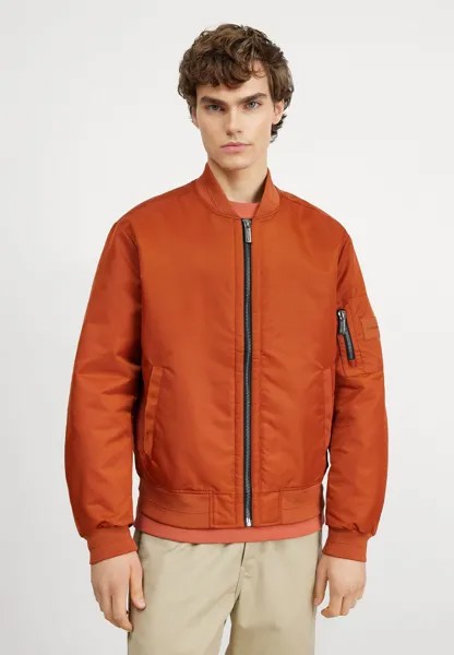 Куртка-бомбер Hero Calvin Klein, цвет terracotta rust