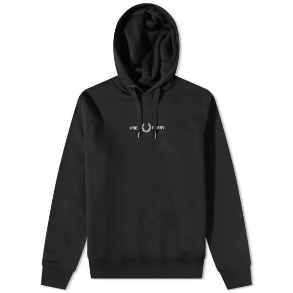 Толстовка Fred Perry Authentic Embroidered Popover Hoody