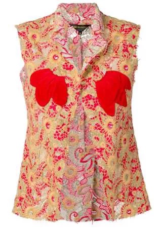 Comme Des Garçons Pre-Owned жилет с вышивкой