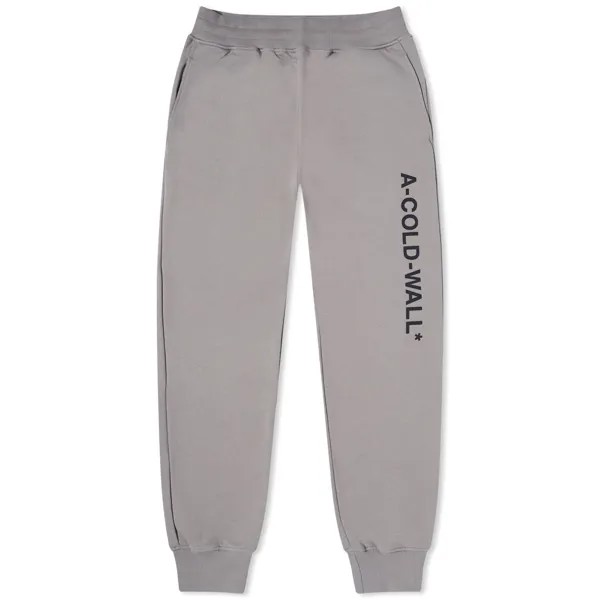 Спортивные брюки A-Cold-Wall* Logo, цвет Slate Grey