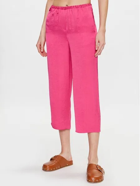 Тканевые брюки стандартного кроя American Vintage, розовый
