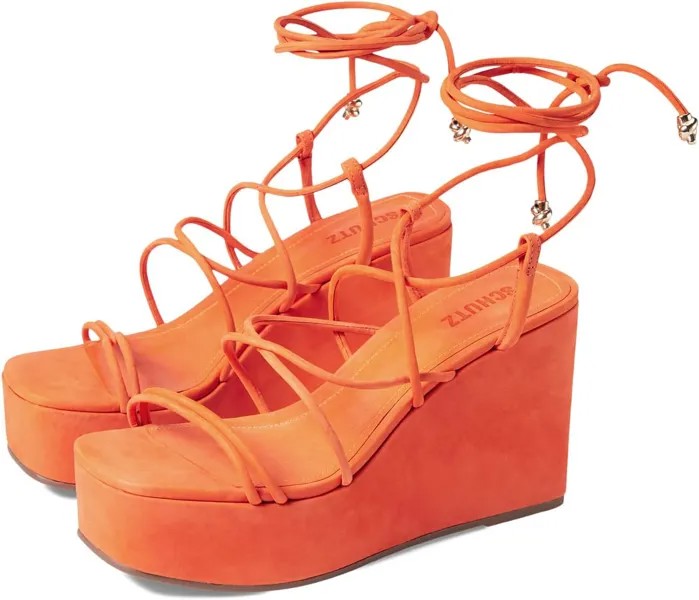 Босоножки Magdalena Casual Platform Schutz, цвет Flame Orange