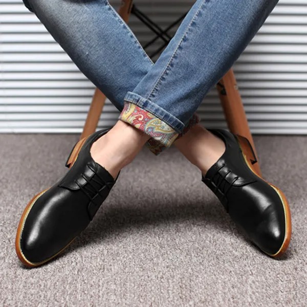 Популярные красивые туфли, мужская обувь, мягкая кожа, мужская повседневная обувь, броги, мужская деловая обувь, брендовая мужская обувь, черная, синяя A1545