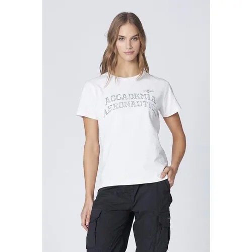 Футболка Aeronautica Militare, размер XS, белый
