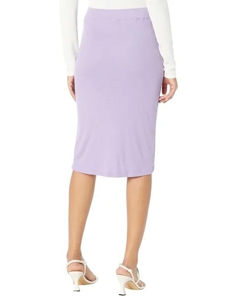 Юбка MONROW Sheer Wrap Skirt, цвет Aster Purple