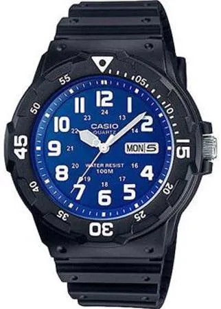 Японские наручные  мужские часы Casio MRW-200H-2B2. Коллекция Analog