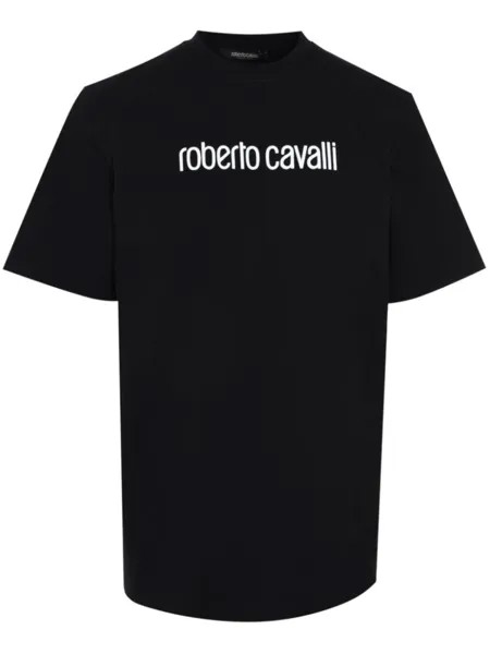 Roberto Cavalli футболка с логотипом