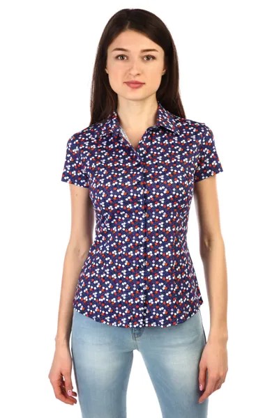 Рубашка женская DLF SQ60888 синяя XXL