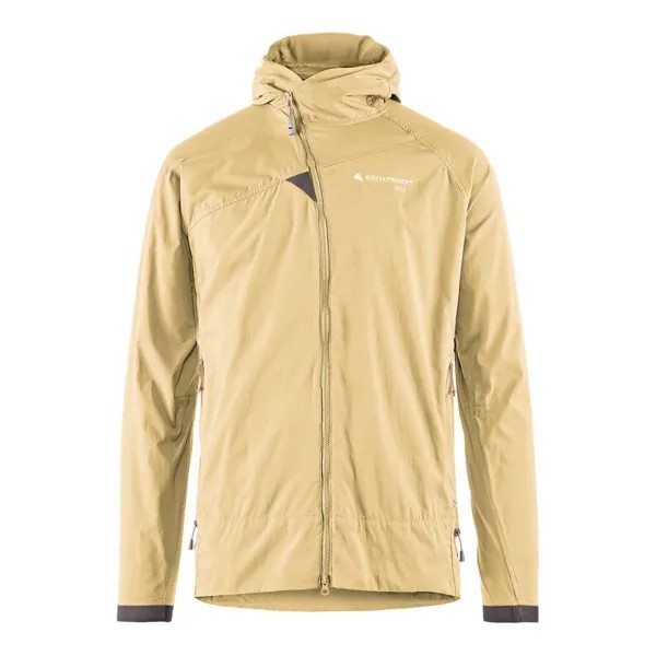 Спортивная куртка Klättermusen Nal Hooded softshell, бежевый