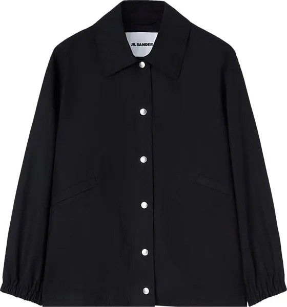 Куртка Jil Sander Logo Blouson 'Black', черный