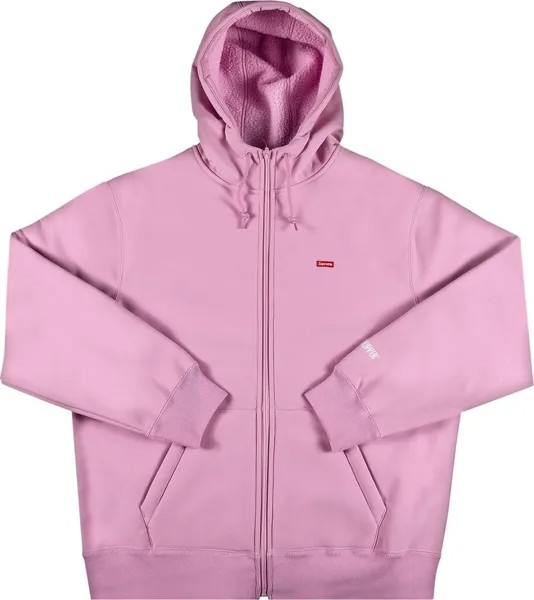 Толстовка Supreme x WINDSTOPPER Zip Up Hooded Sweatshirt 'Pink', розовый