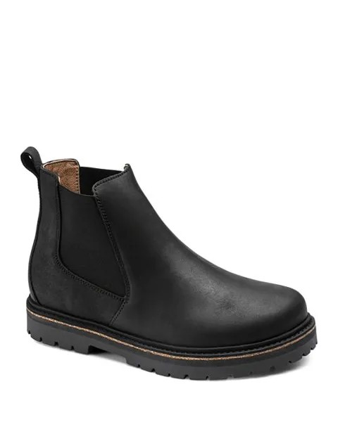 Мужские ботинки челси Stalon без застежки Birkenstock, цвет Black
