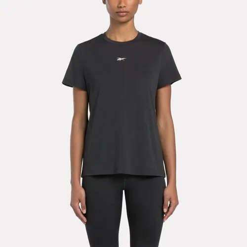 Футболка Reebok, размер M INT, Night Black