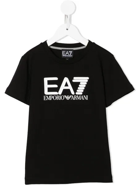 Emporio Armani Kids футболка с логотипом