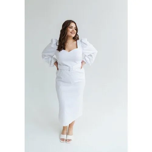 Платье 4FORMS, размер 58, белый