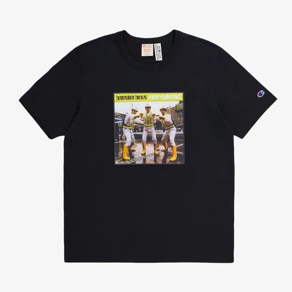 Футболка Beastie Boys x Champion Photo T-Shirt 'Black' Champion, черный