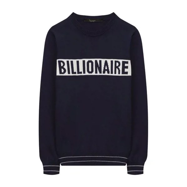 Пуловер из хлопка и кашемира Billionaire