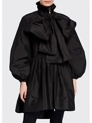 ADAM LIPPES Женская черная зимняя куртка на молнии на работу Пальто XS