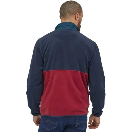 Пуловер с молнией 1/2 Microdini мужской Patagonia, цвет Wax Red