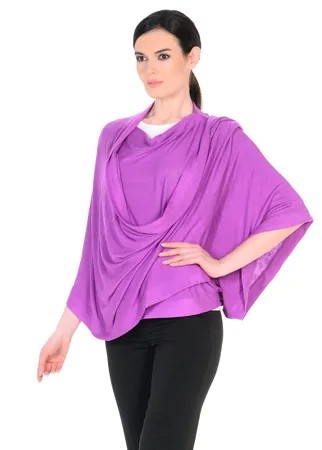 Палантин женский Olange Assorty Энигма сиреневый/розовый, 190х60 см