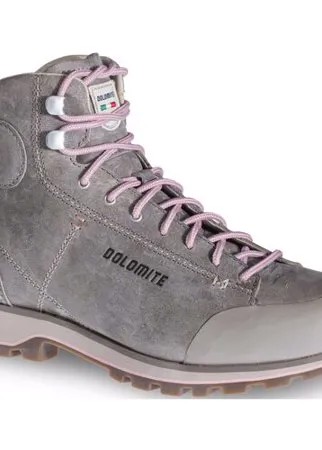 Ботинки хайкеры  DOLOMITE 54 High Fg Gtx, демисезонные, натуральный нубук, укрепленный мысок, анатомическая стелька, размер 4.5UK (37.5EU), серый