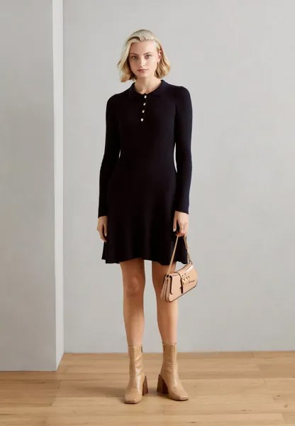 Платье из джерси DRESS LINN Lindex, темно-синий