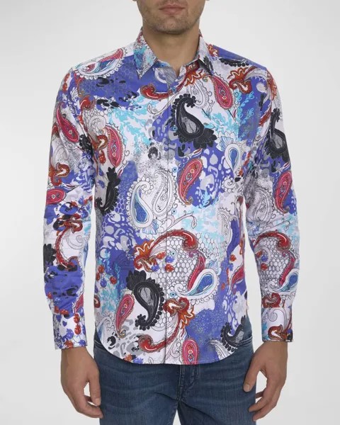 Мужская спортивная рубашка Wingate из эластичного хлопка Robert Graham