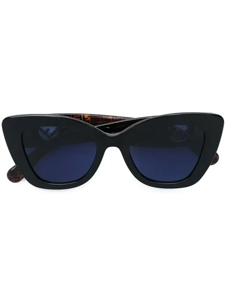 Fendi Eyewear солнцезащитные очки с логотипами