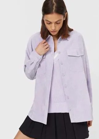 Stradivarius Вельветовая Плотная Рубашка Multicolor S