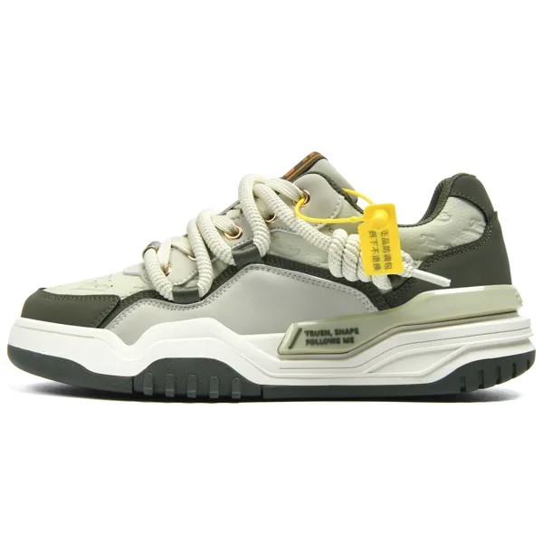 Кроссовки True grace TRUE-N Skateboarding Shoes Unisex Low-top, цвет Longjing Green [Mesh Style]