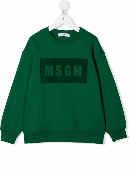MSGM Kids толстовка с логотипом