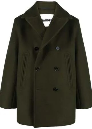 Jil Sander двубортное пальто