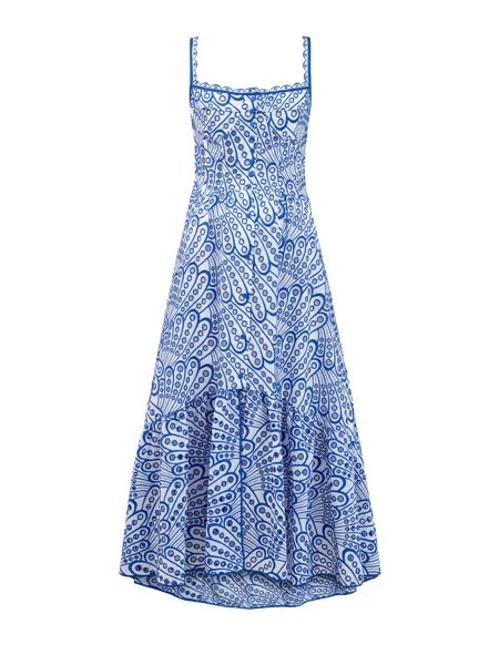 Платье-сарафан Irene из вышитого хлопка broderie anglaise
