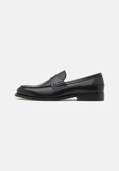 Элегантные лоферы Harry Loafer Hackett London, черный