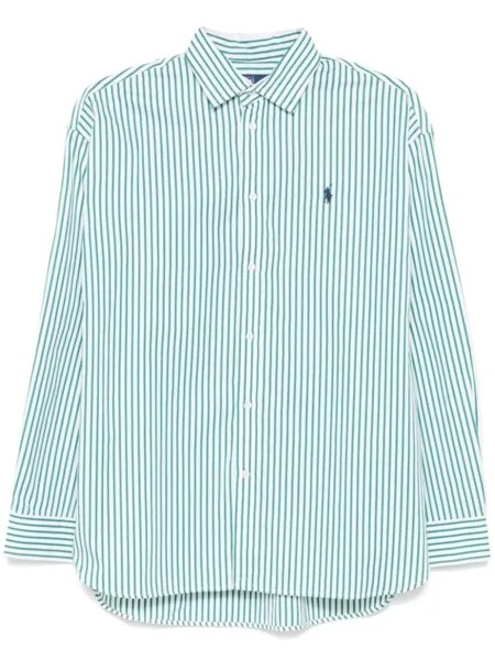 Polo Ralph Lauren полосатая рубашка, зеленый