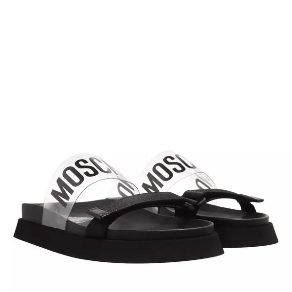 Сандалии sabotd fussbet40 nastro pvc Moschino, черный