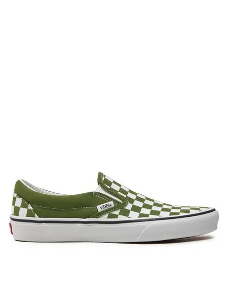 Кроссовки из ткани Vans, зеленый