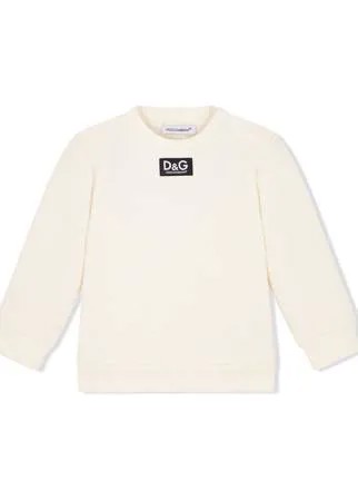 Dolce & Gabbana Kids толстовка с логотипом