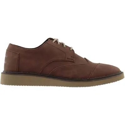 Мужские коричневые повседневные туфли TOMS Brogue 10012999