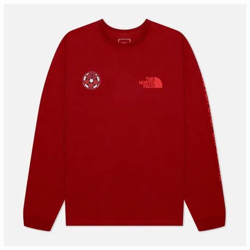 Мужской лонгслив The North Face LS International Collection бордовый , Размер XL