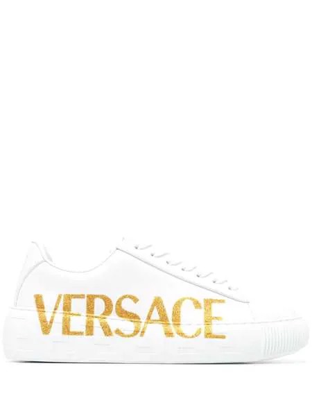 Versace кеды с логотипом