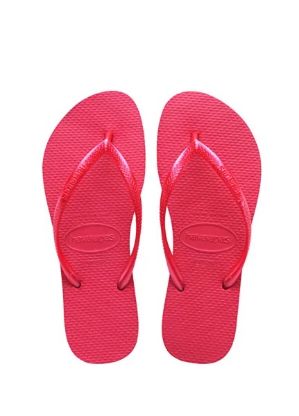 Женские пляжные тапочки Slim Fever Havaianas, розовый