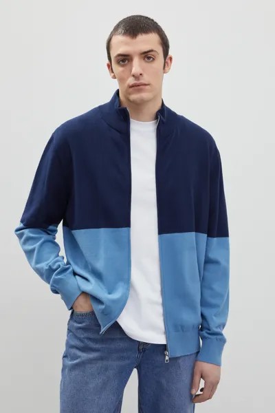 Кардиган мужской Finn Flare FBD21107 синий 2XL