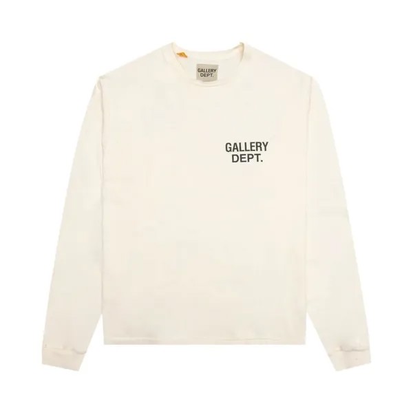 Лонгслив Gallery Dept. Vintage Souvenir Long-Sleeve Tee 'Cream', белый