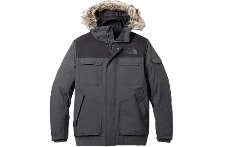 THE NORTH FACE Мужской пуховик, цвет Asphalt Color