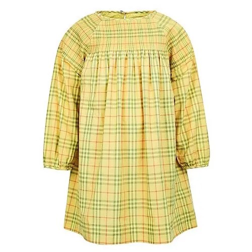 Платье Burberry размер 14(164), желтый/клетка