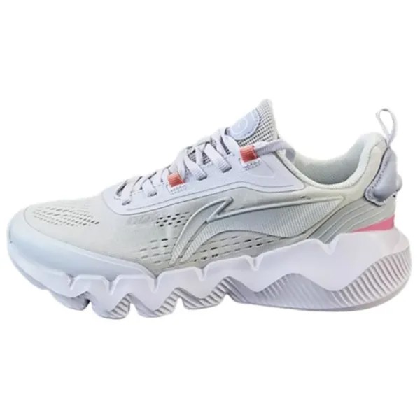 Кроссовки LINING Lifestyle Shoes Unisex Low-top Glacier Gray, серый