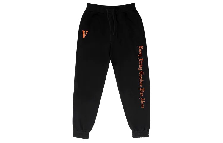 Трикотажные спортивные штаны унисекс VLONE, Шрам Черный/Коричневый