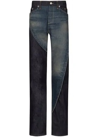 NOUNION джинсы Paname со вставками
