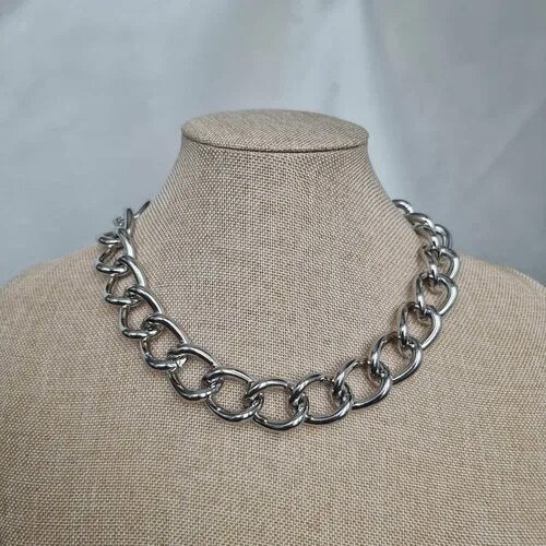 Цепь, длина 40 см, серебристый